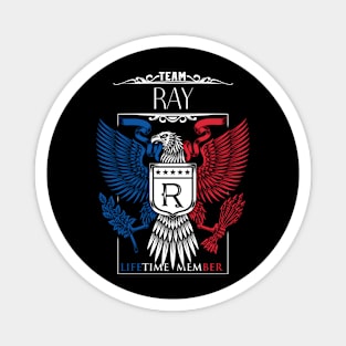 Team Ray Lifetime Member, Ray Name, Ray Middle Name Magnet